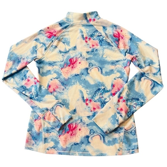 DSG GIRLS COLORFUL 1/4 ZIP PULLOVER ATHLETIC JACKET SIZE LARGE - Picture 2 of 10